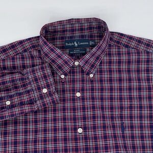 Ralph Lauren Blake Plaid Button-down Shirt Size XL
